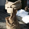 Igor Loskutow  Kunst mit Kettensäge, Schnitzerei, Skulptur: Pferdesattel_007